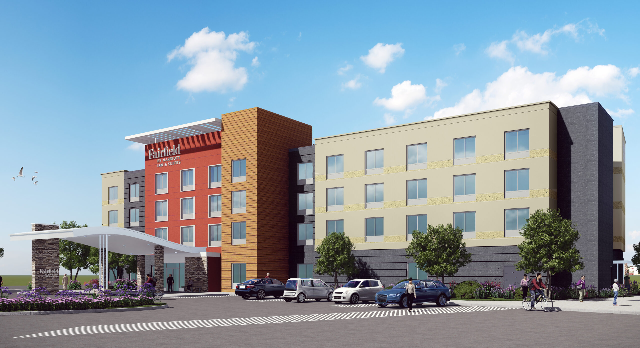 Fairfield Inn Building Render